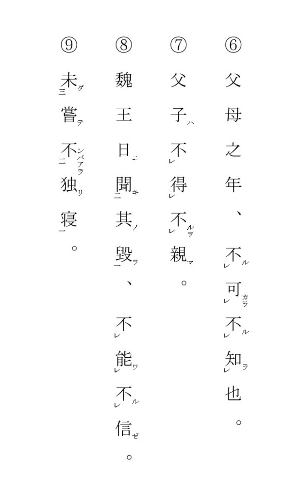 漢文における二重否定の意味と訳し方を一覧にして徹底解説 練習問題付き ハナシマ先生の教えて 漢文