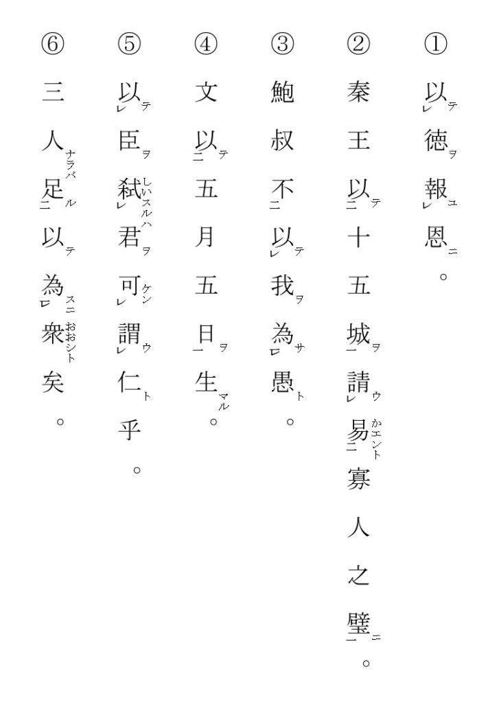 漢文に頻出する「以(もって)」の意味を分かりやすく解説! 意外と重要なので要チェック! | ハナシマ先生の教えて!漢文。